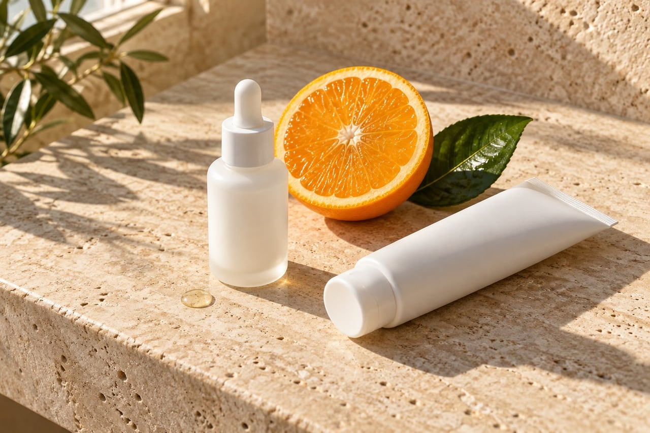 Sérum de vitamina C: onde entra na rotina de skincare