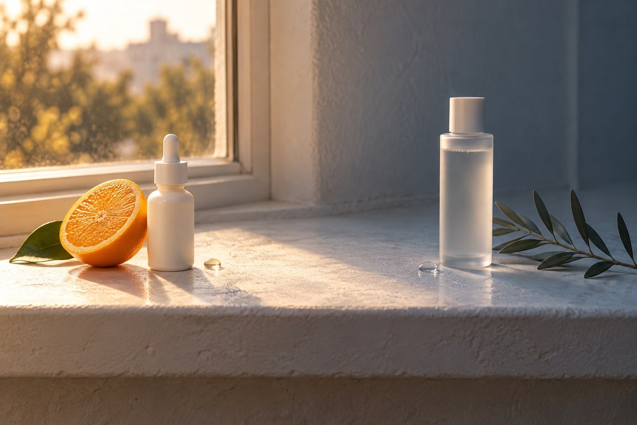 Ácido salicílico + vitamina C
