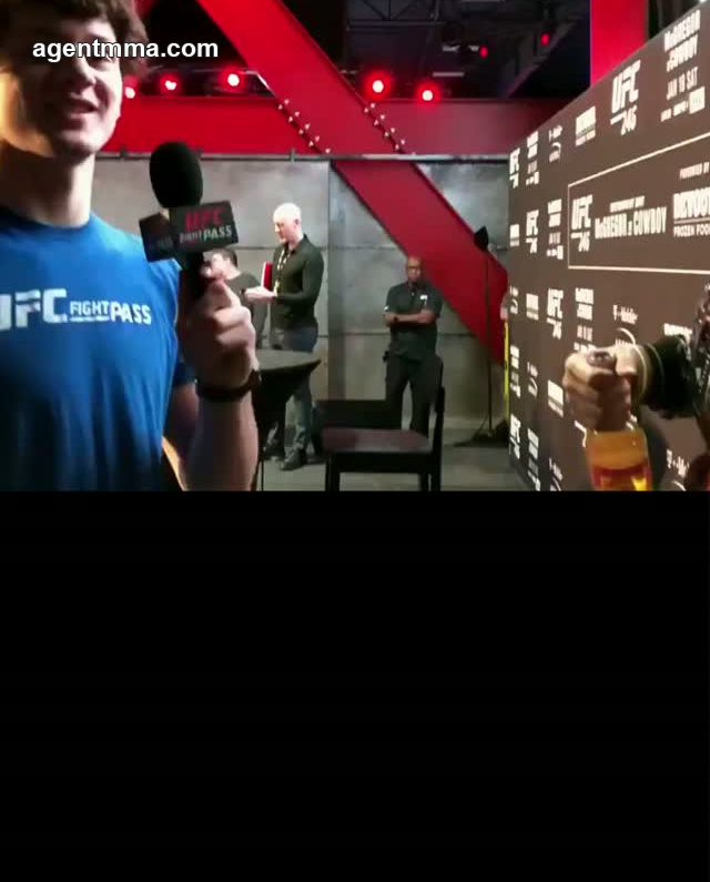 Chase Hooper pranked Jorge Masvidal by impersonating Ben Askren's son at UFC 246