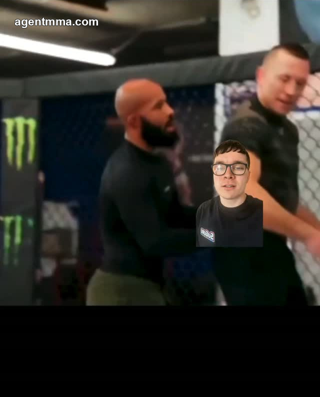 Demetrious Johnson teaches Georges St-Pierre armbar mechanics in training session