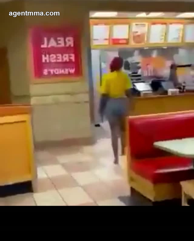 « Mettez les frites dans le sac » est l’insulte préférée d’internet, et cette bagarre de restauration rapide l’a prise au pied de la lettre…