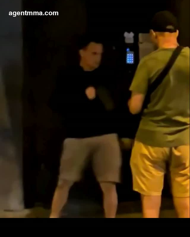 Hit-and-run escapes are the most dramatic exits in street fights, and this guy sprinted…