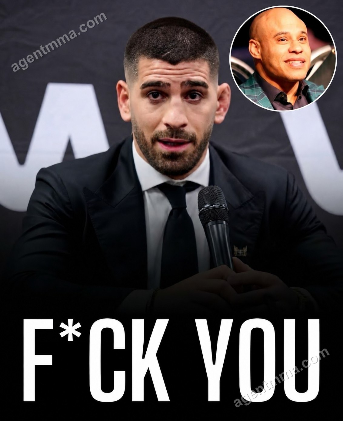 Topuria tells Ali Abdelaziz not to bring his son into their ongoing dispute