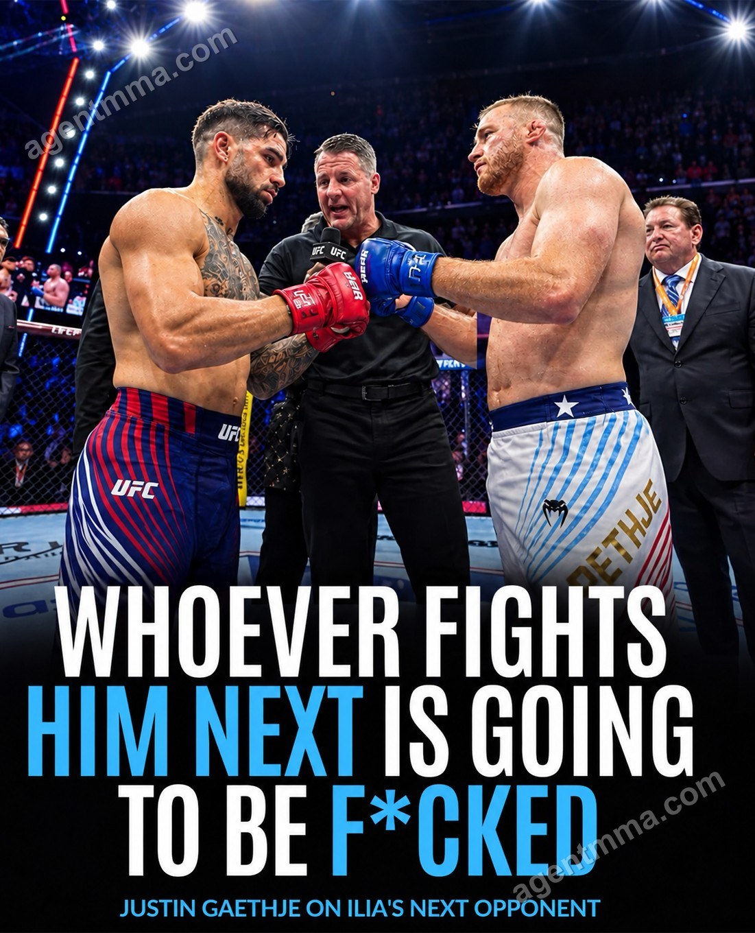 Justin Gaethje warns Ilia Topuria's next opponent will have serious problems