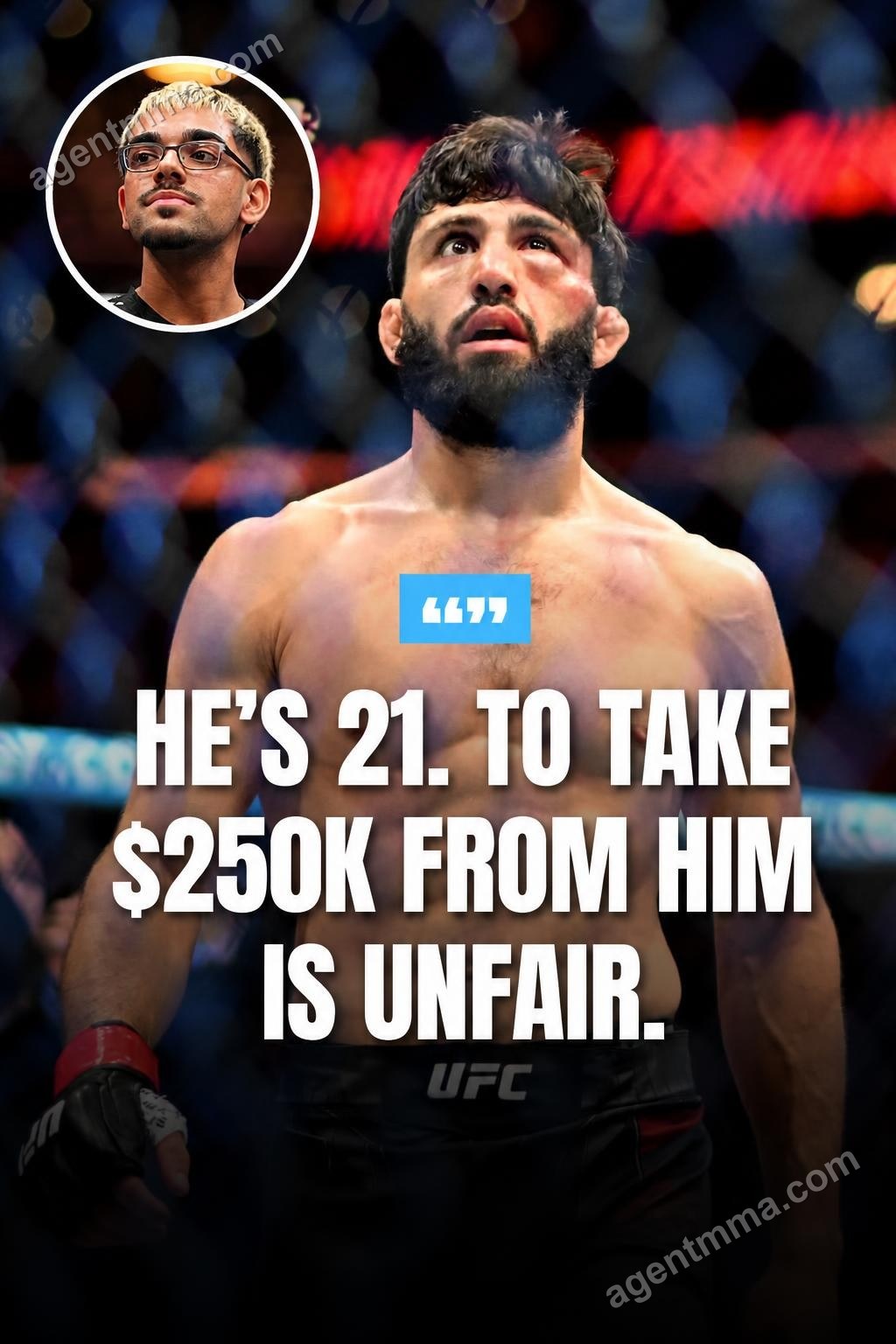 Arman Tsarukyan turned down $250,000 payment from N3on for UFC 331 corner work