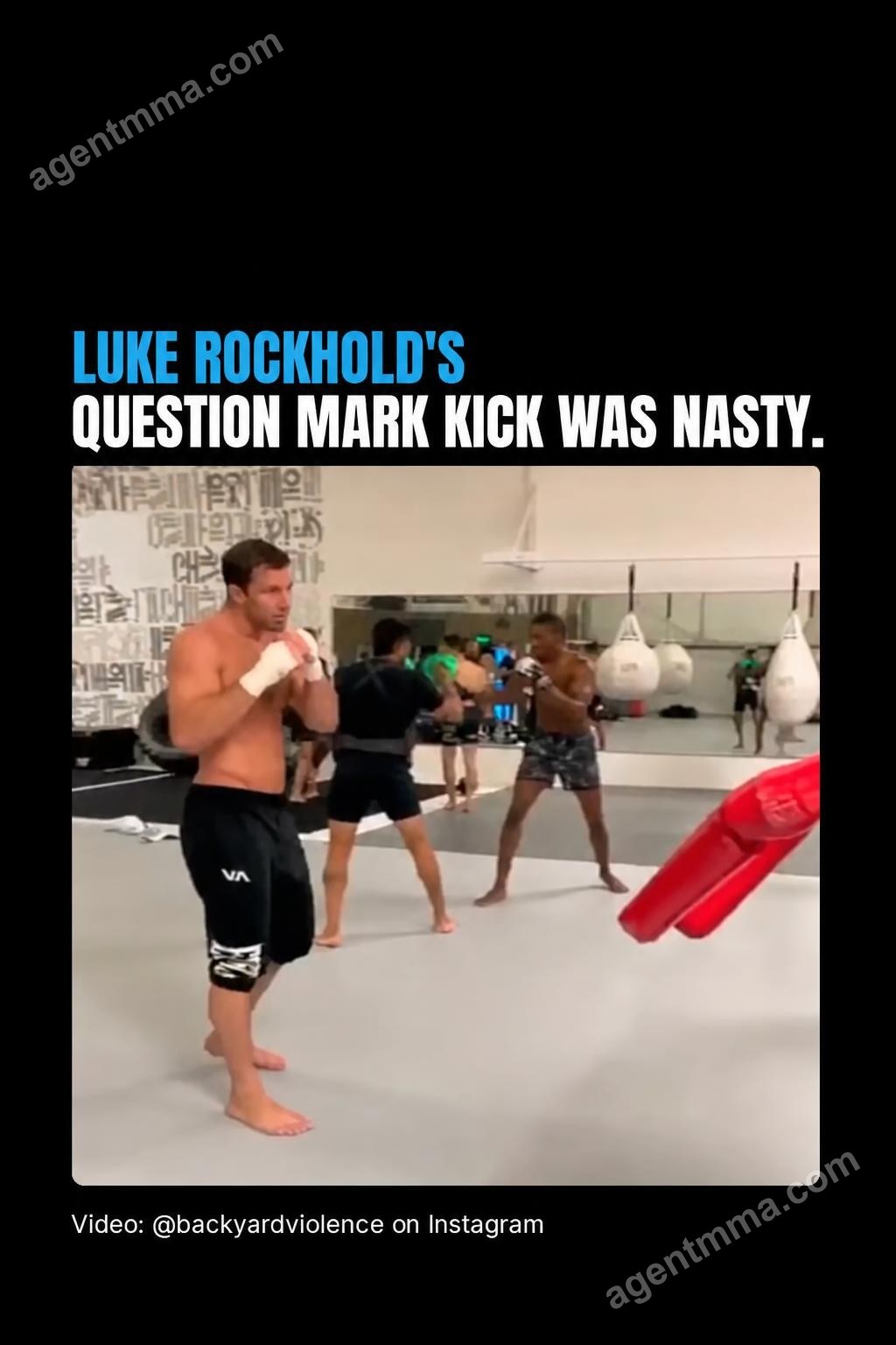 Луке Роколд-тің Question Mark Kick-і MMA-ның ең қауіптік техникасынан бірі болып қала береді