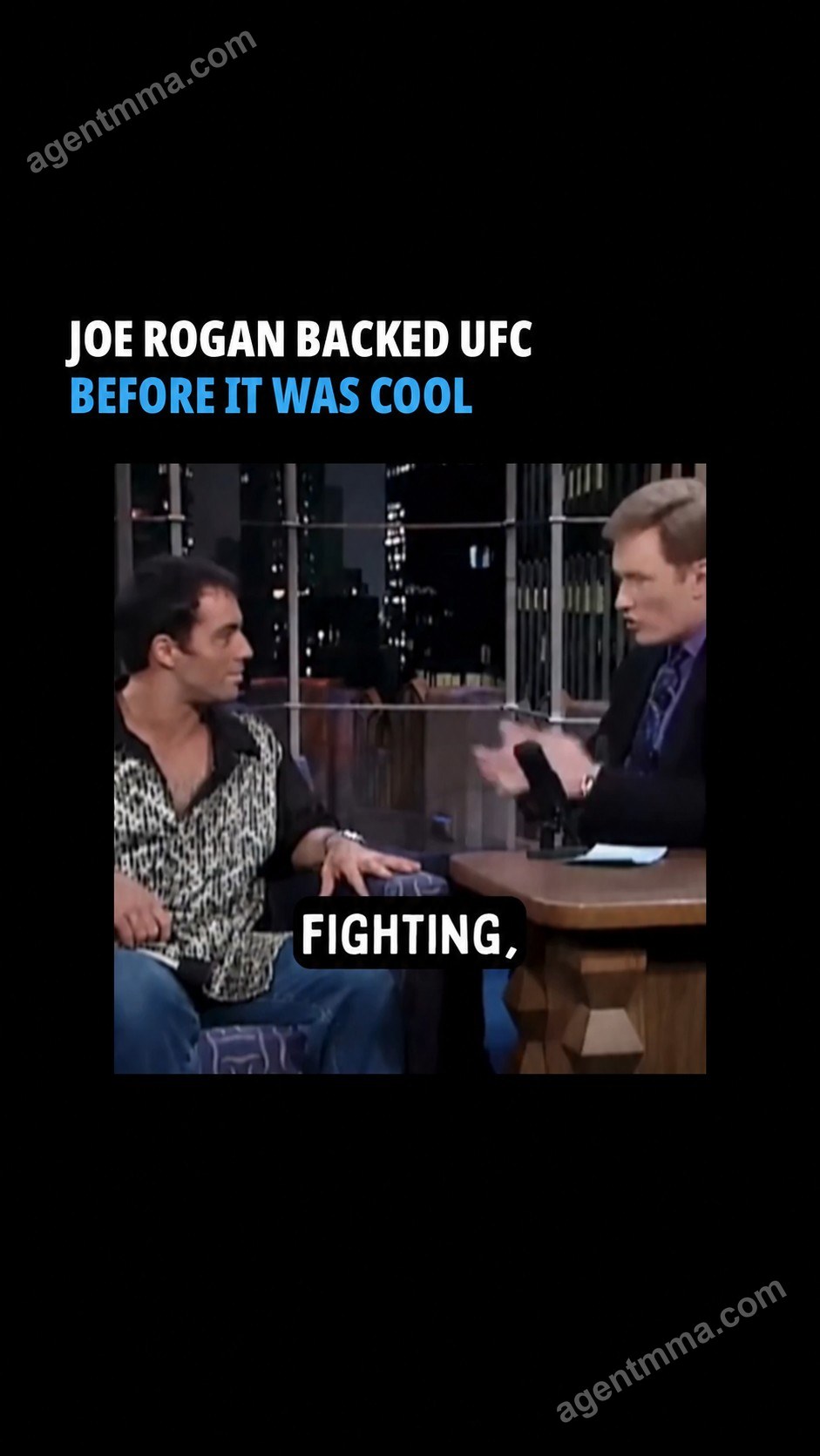 Joe Rogan Defended UFC During Sport's Early Struggle for Mainstream Acceptance