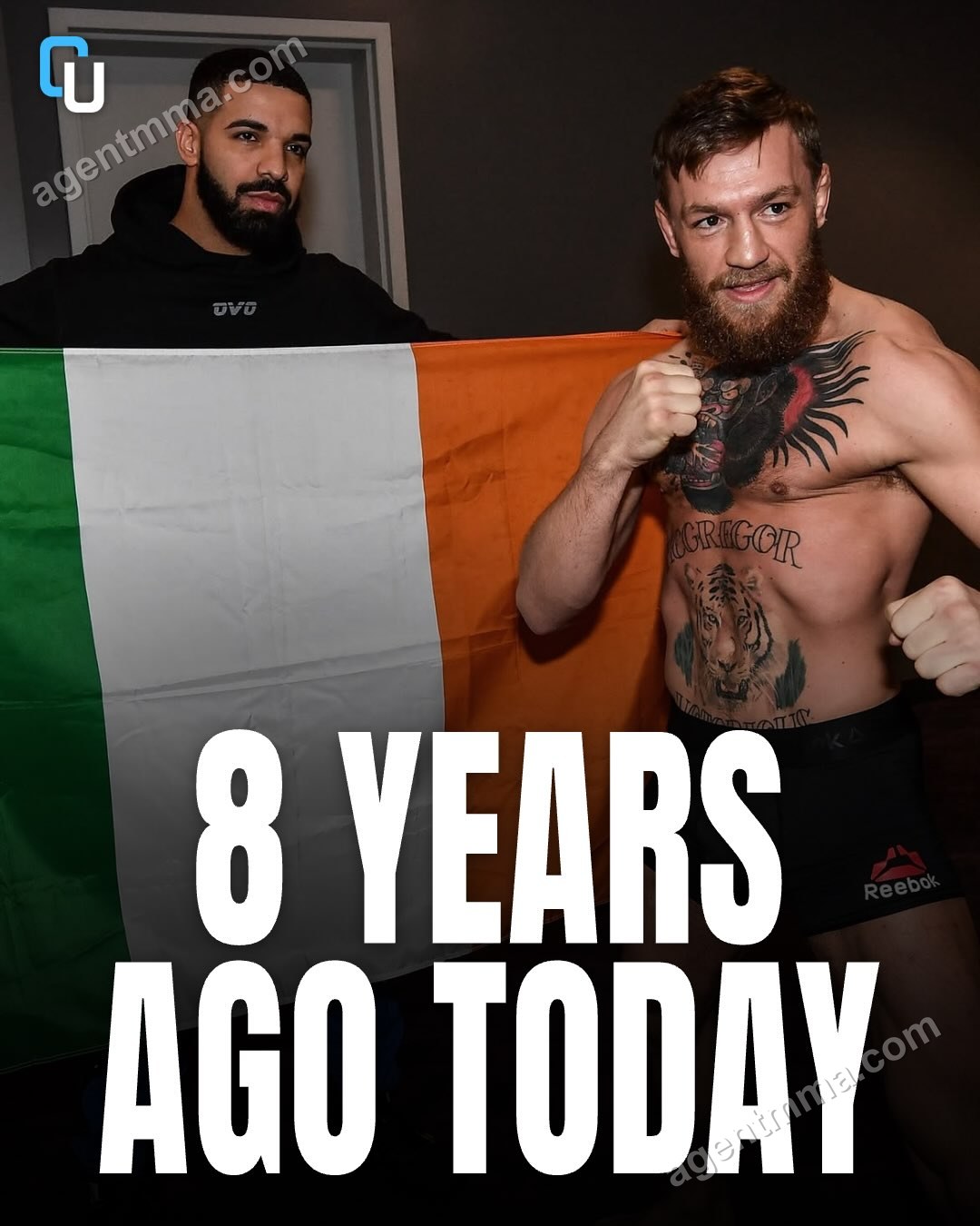Hace Ocho Años, Drake Salió Con McGregor en el Pesaje Ceremonial de UFC 229