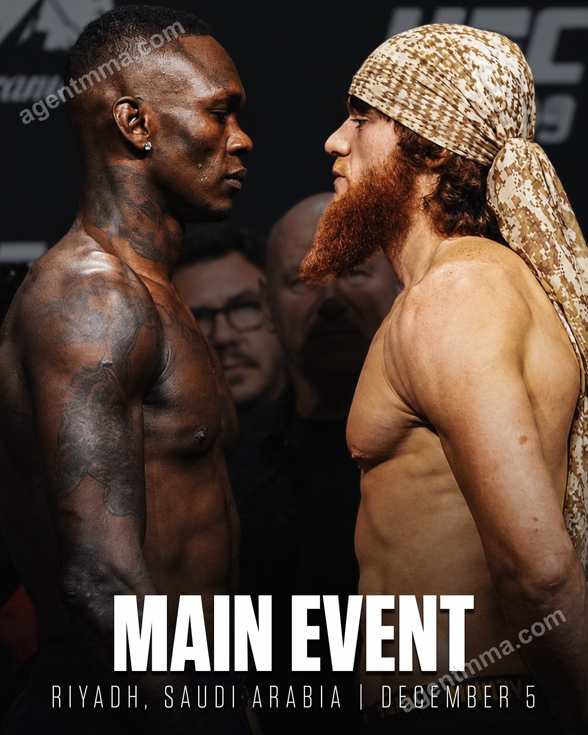 Israel Adesanya vs Shara Magomedov reportedly set to headline UFC Saudi Arabia on December 5