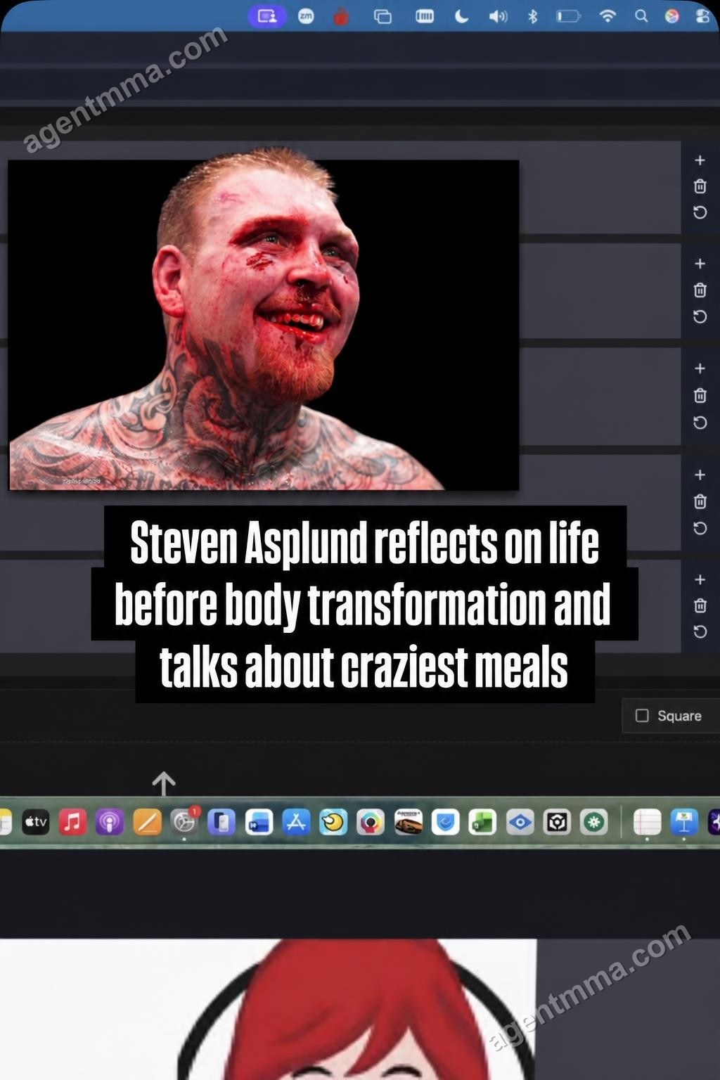 Steven Asplund discusses fighting, food and transformation ahead of weekend bout