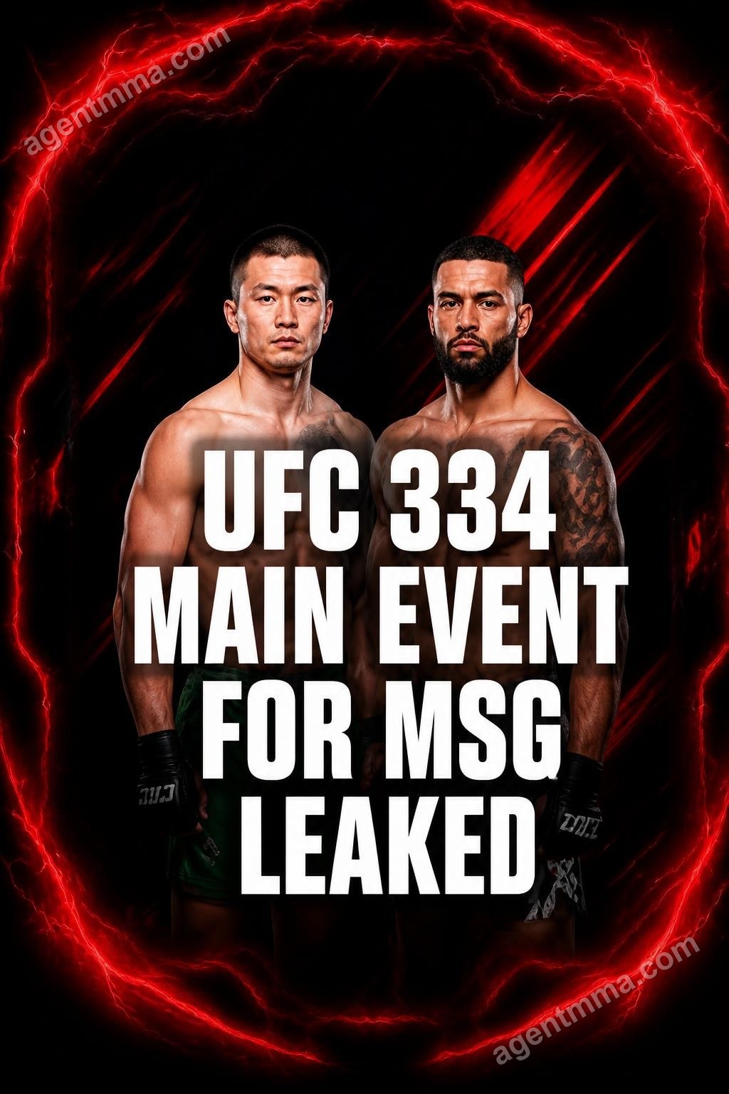 UFC 334 Main Event Reportedly Leaked Following UFC Sacramento Event
