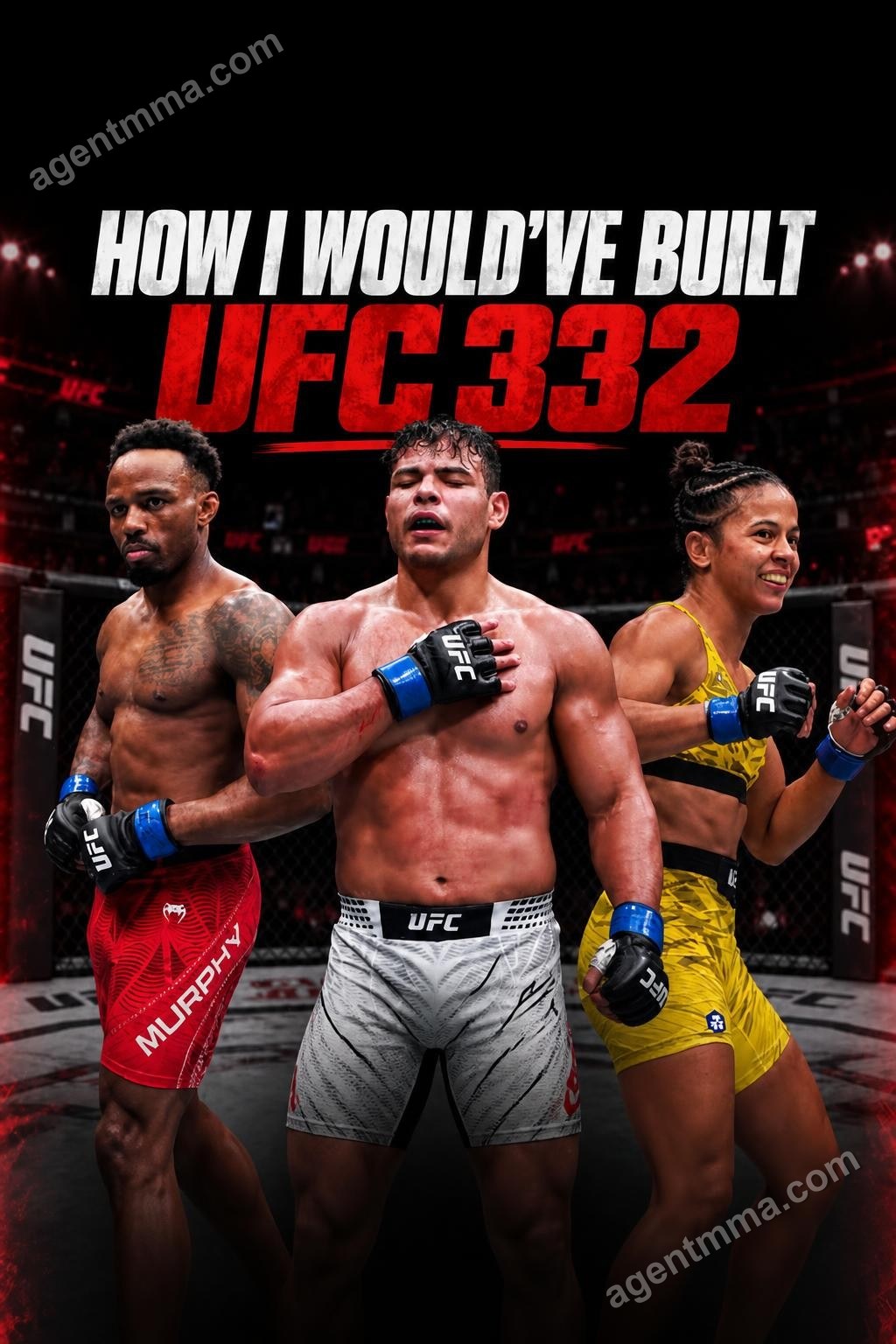 Fan reimagines UFC 332 main card with Ankalaev vs Costa interim title fight