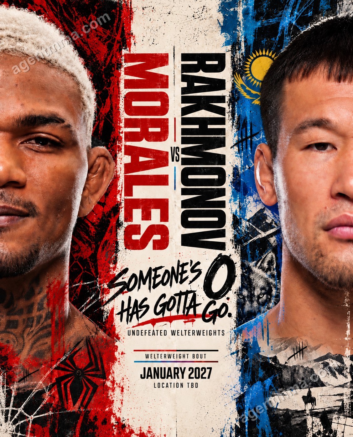 Morales vs Rakhmonov Seemingly Hinted at With Matching 19-0 Records