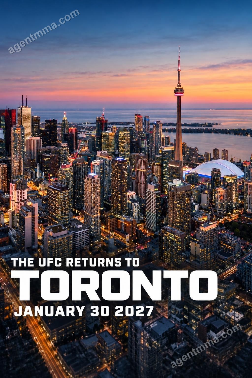 L'UFC revient à Toronto pour l'événement UFC 336