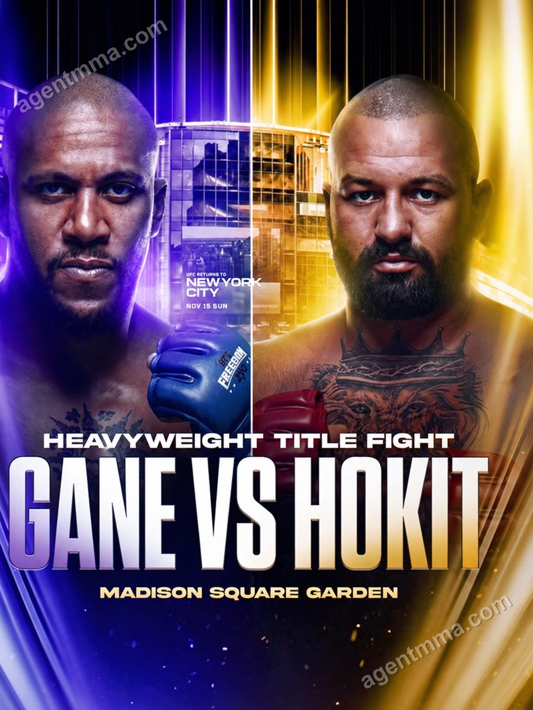 Chael Sonnen reports Ciryl Gane vs. Josh Hokit targeted for UFC 334 at MSG