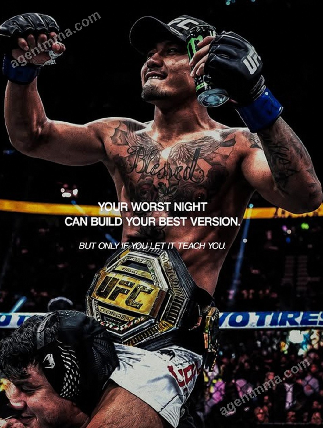 Джошуа Ван преодолевает прошлое беженца и становится чемпионом UFC после досрочного поражения