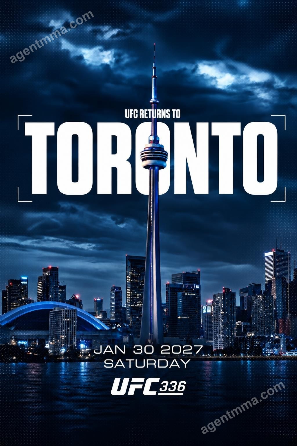 UFC 336 prévu au Scotiabank Arena de Toronto le 30 janvier 2027