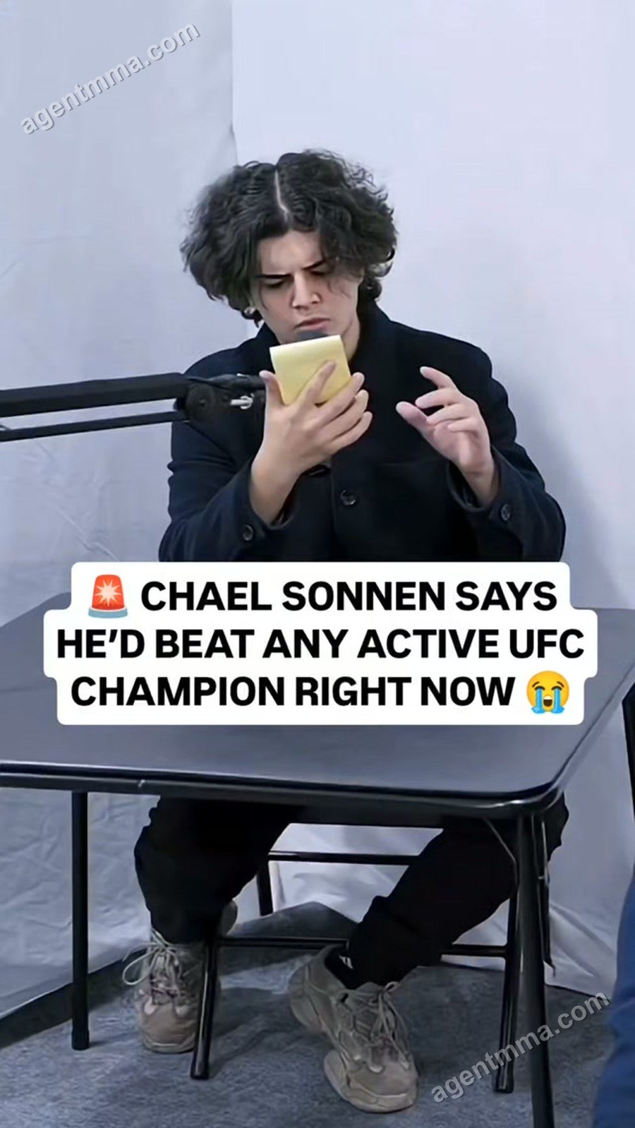 Chael Sonnen claims he could beat any active UFC champion in a fight right now