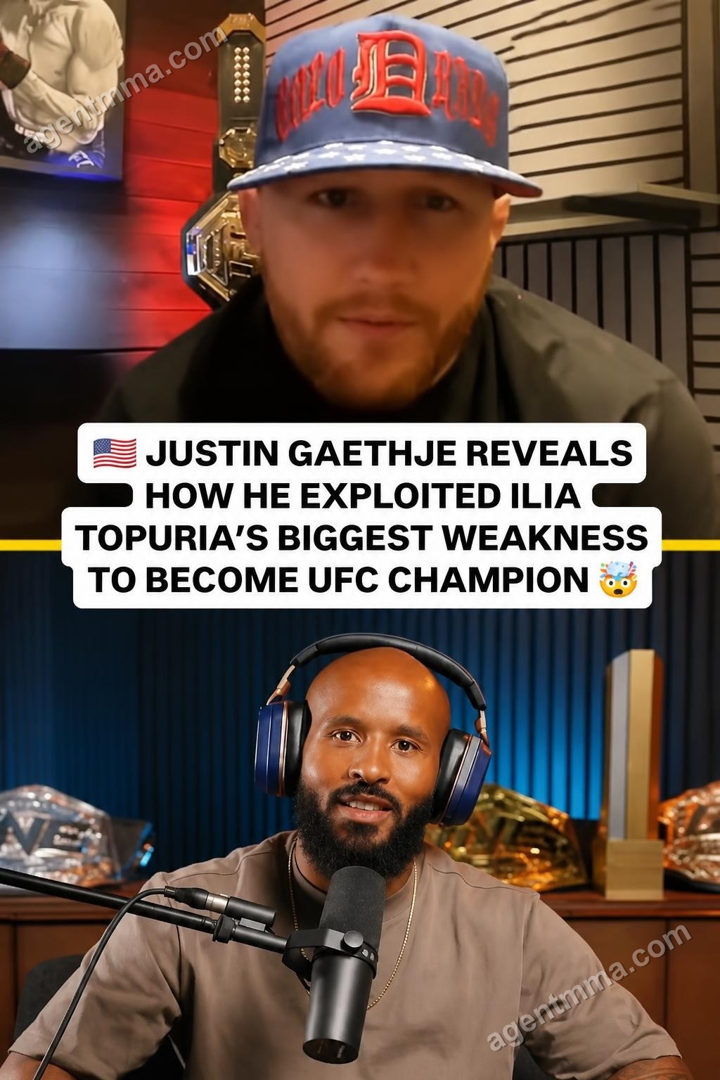 Justin Gaethje reveals footwork weakness he exploited to defeat Ilia Topuria