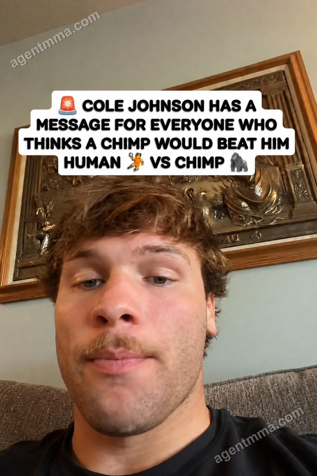 🚨 COLE JOHNSON DOUBLES DOWN ON HIS CHIMPANZEE FIGHT CLAIM 🤾🦍 Cole Johnson is not backing d