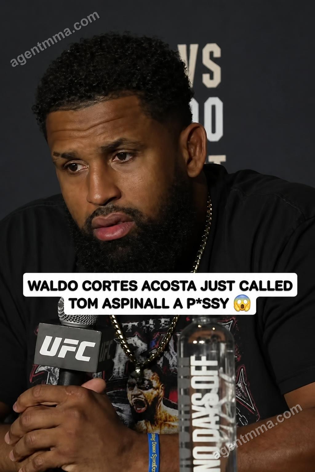 Waldo Cortes Acosta calls Tom Aspinall a "p*ssy" over prolonged absence