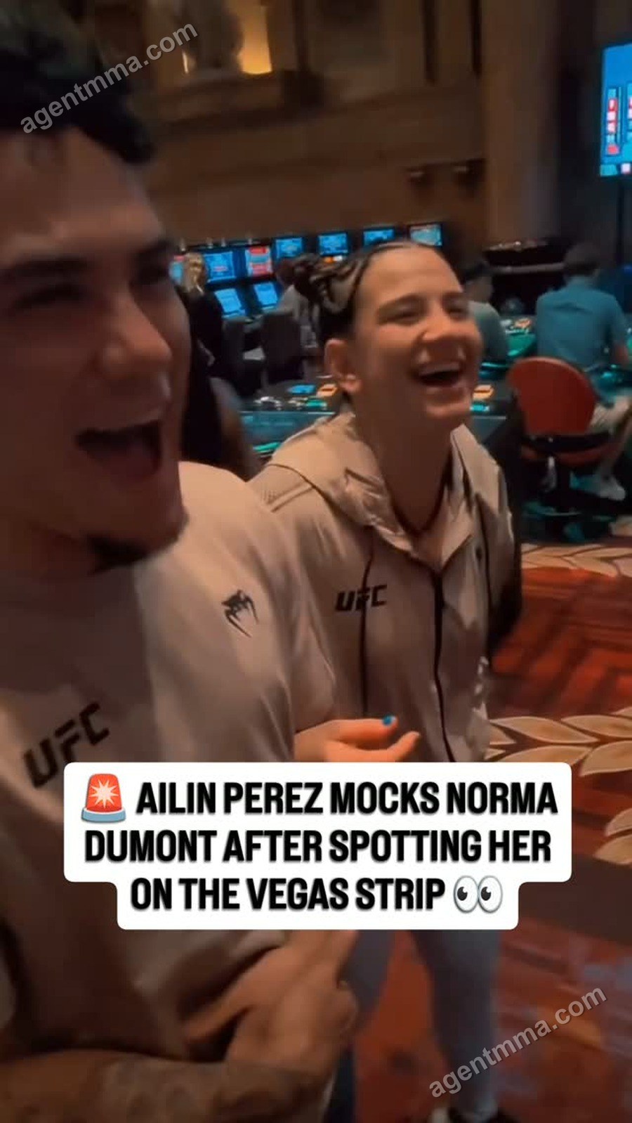 Perez claims Dumont was intimidated during Vegas Strip encounter before UFC Vegas 121