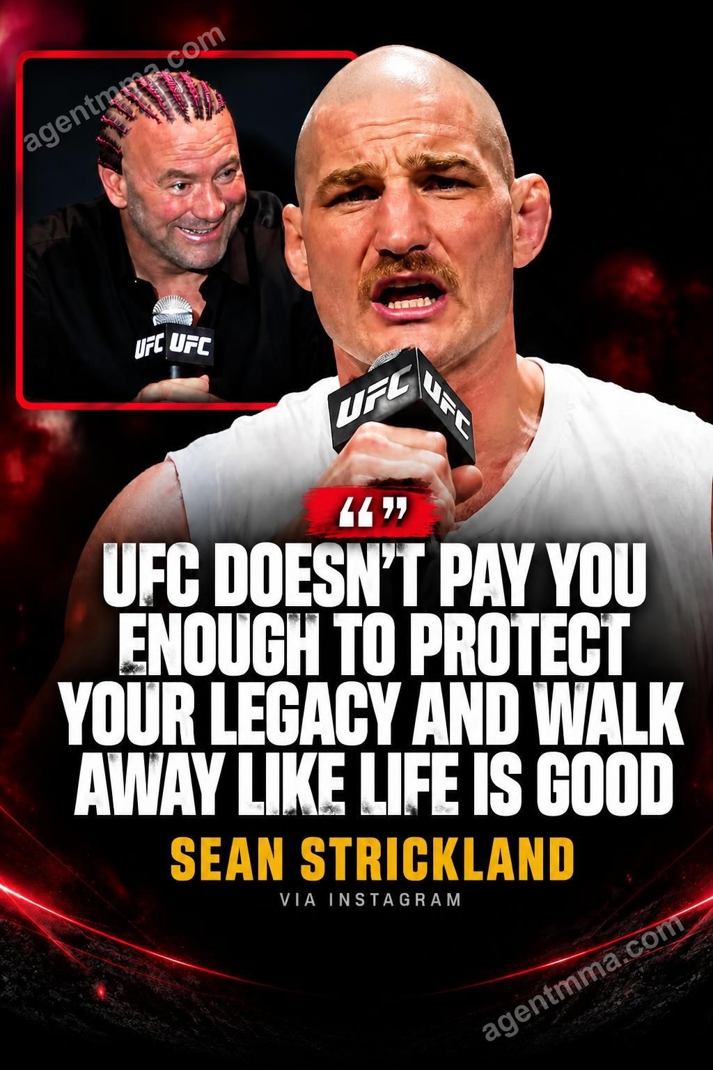 UFC Middleweight Champ Sean Strickland Eyes Boxing Move Amid Fighter Pay Frustrations