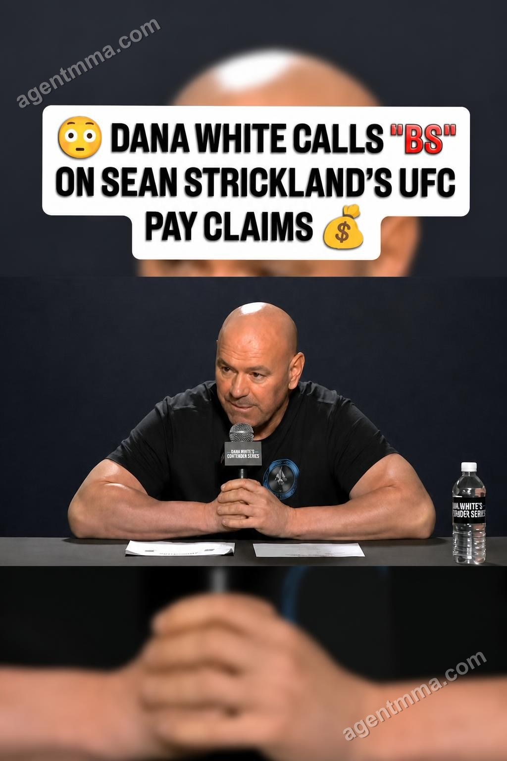 Dana White disputes Sean Strickland's claims about his UFC earnings and contract