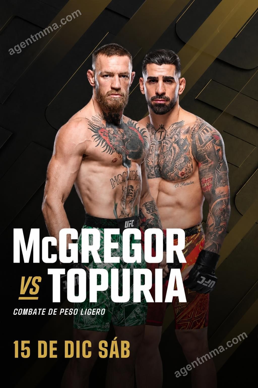 Topuria vs McGregor reportedly eyed for UFC 334 on December 15 in Las Vegas