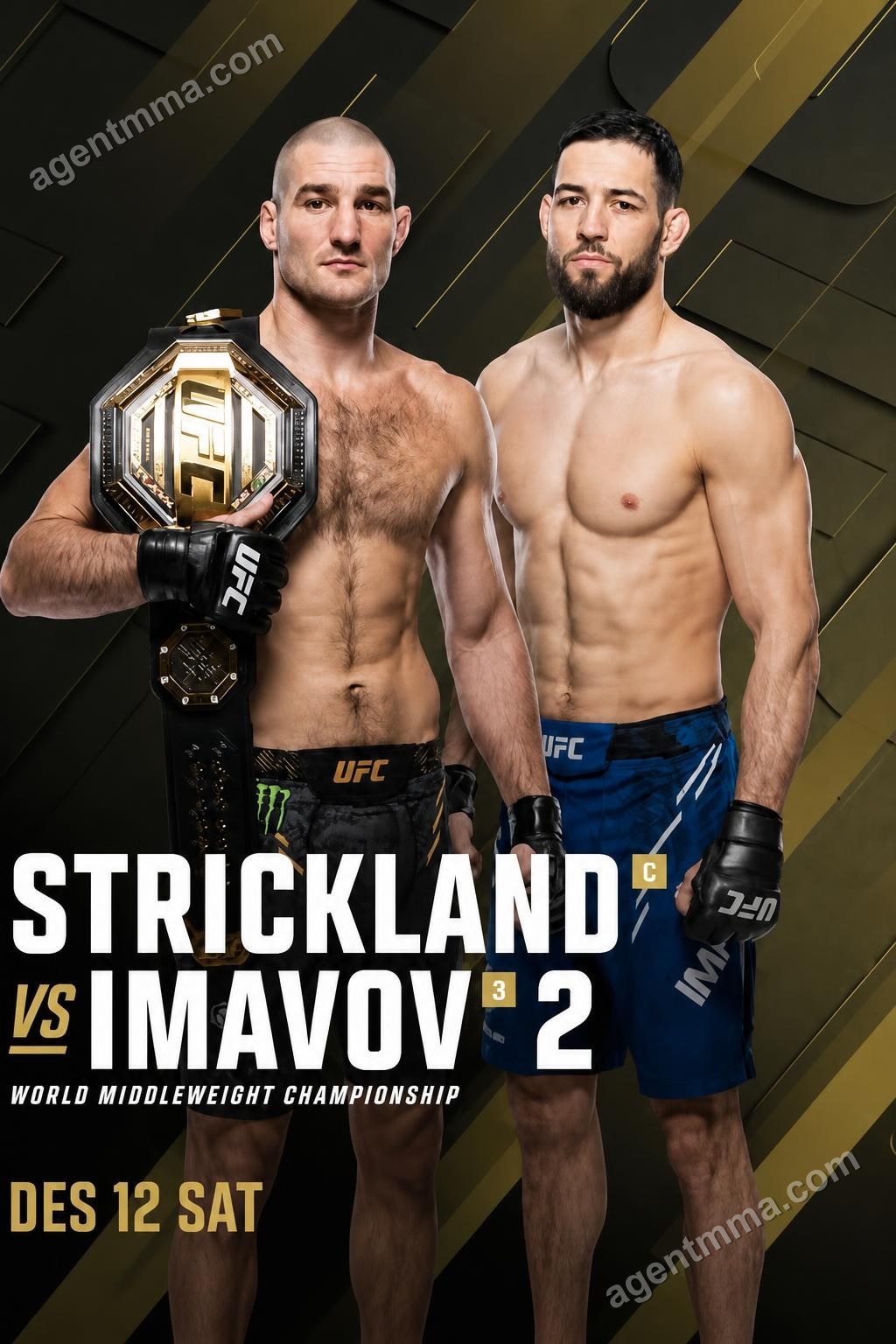 Sean Strickland vs. Nassourdine Imavov reportedly in the works for UFC 335 main event