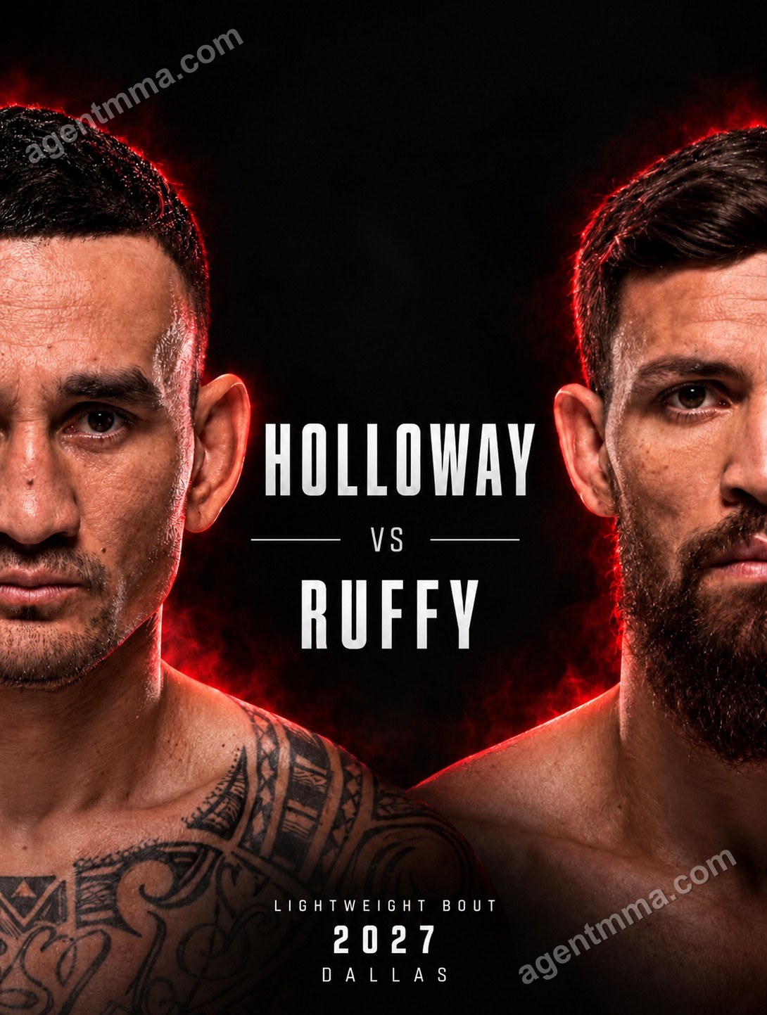 Rumors Swirl of Max Holloway vs. Mauricio Ruffy at UFC Dallas, Unconfirmed by UFC