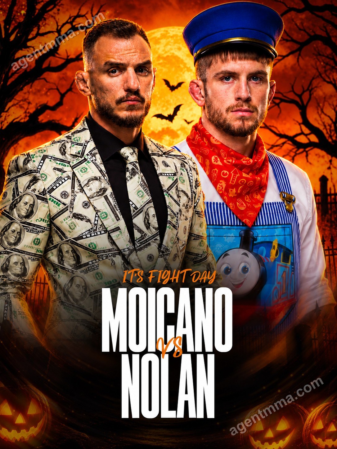 Renato Moicano e Tom Nolan Encabeçam a Luta Principal de Lightweight do UFC Vegas 123 em Las Vegas