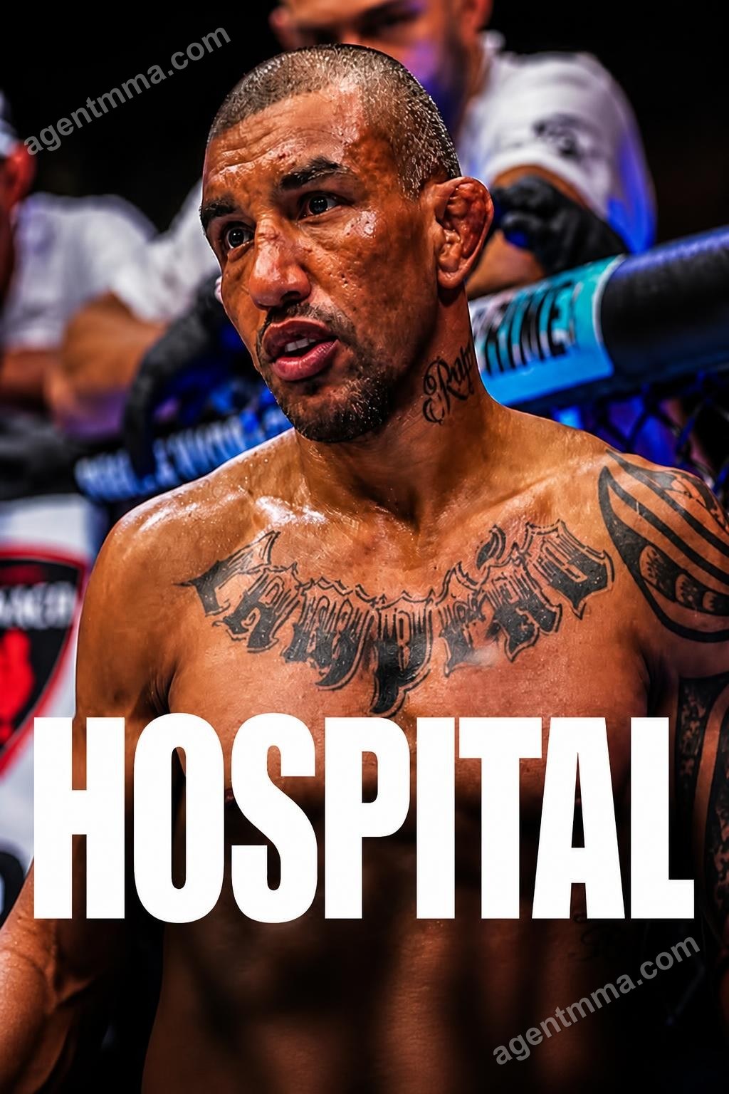 Raoni Barcelos stopped in fifth round by Raul Rosas Jr., hospitalized ...