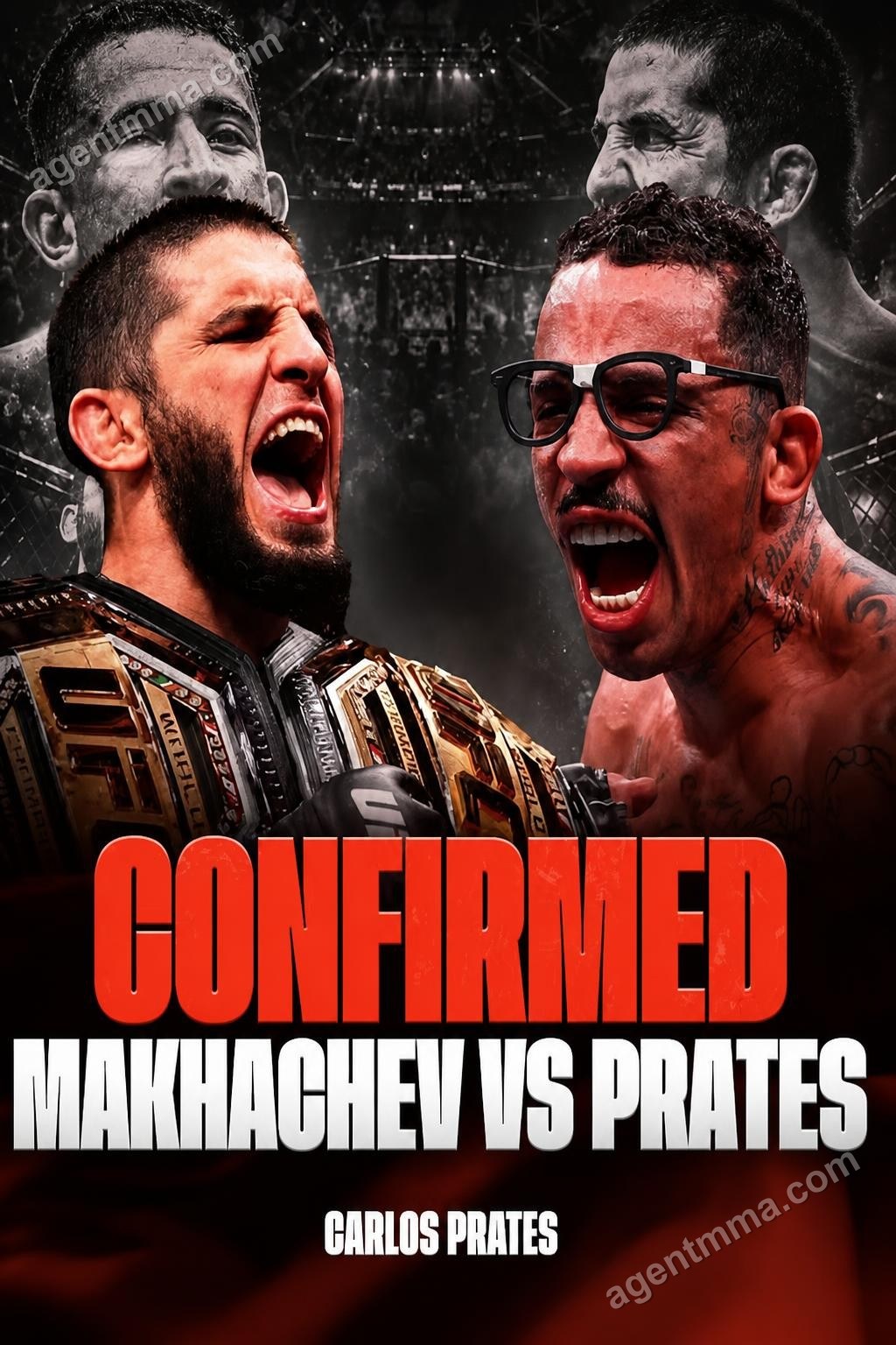 Carlos Prates claims title fight with Islam Makhachev is locked in for early 2025