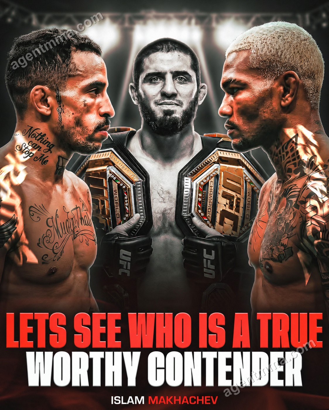 Makhachev Wants Prates and Morales to Settle Title Shot Inside the Octagon First