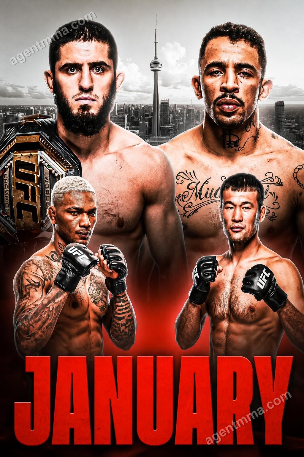 Makhachev vs. Prates Reportedly Set as UFC 336 Main Event; Rakhmonov vs. Morales Eyed