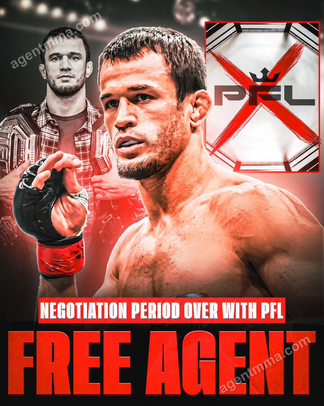 La fenêtre de négociation de Usman Nurmagomedov avec la PFL expire, ouvrant la porte à un éventuel contrat avec l'UFC