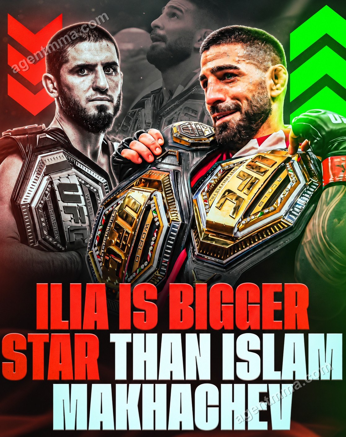 Topuria Ranks Above Makhachev on SportsPro's 2026 Most Marketable Athletes List