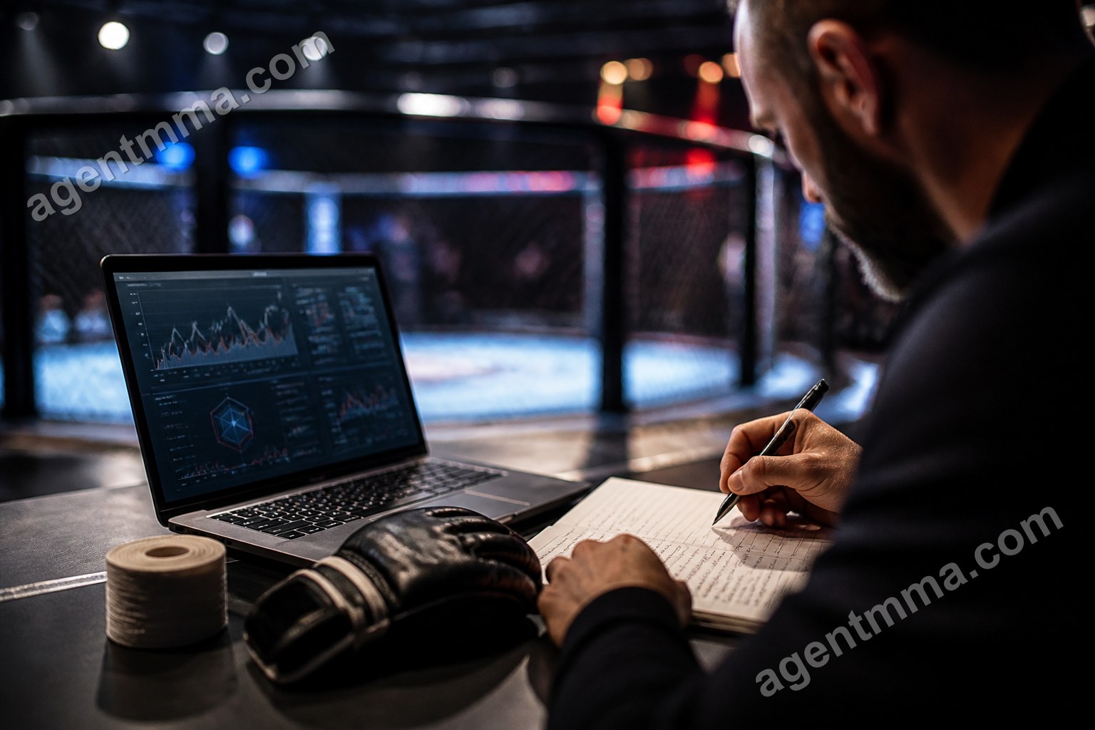 How Does an AI UFC Prediction Model Actually Work?