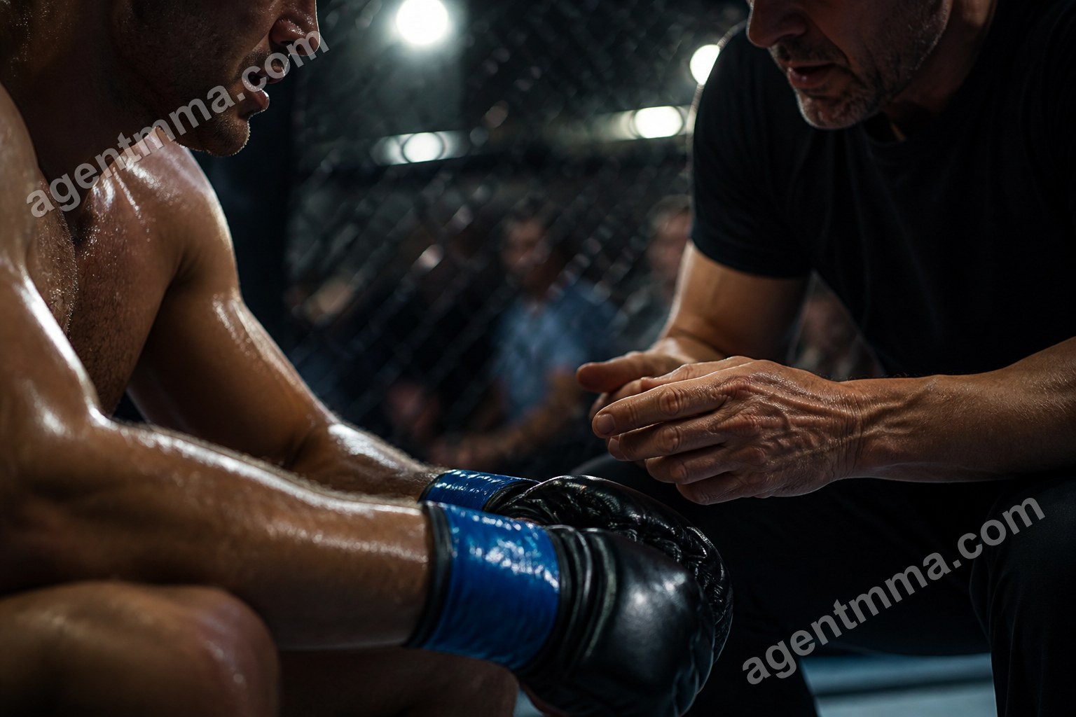 Arrêt du coin à l’UFC : serviette et règles du TKO